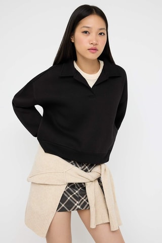 Sweat regular - Preto