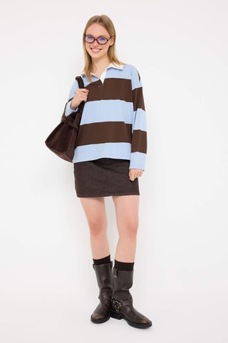 Sweat oversize - Castanho