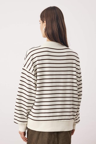 Sweat oversize - Castanho