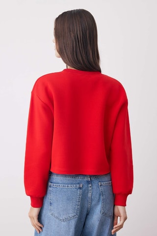 Sweat relaxed - Vermelho
