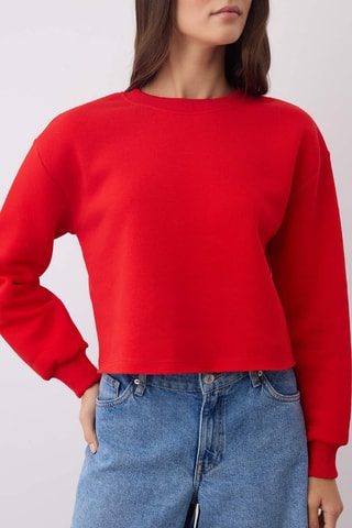 Sweat relaxed - Vermelho