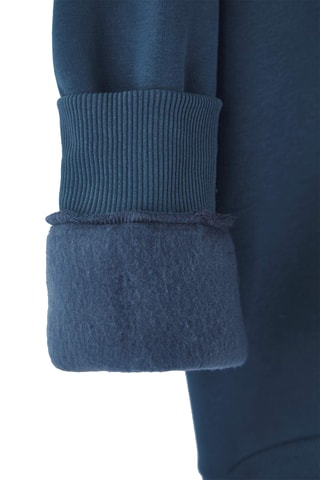 Sweat regular com capuz - Azul-petróleo