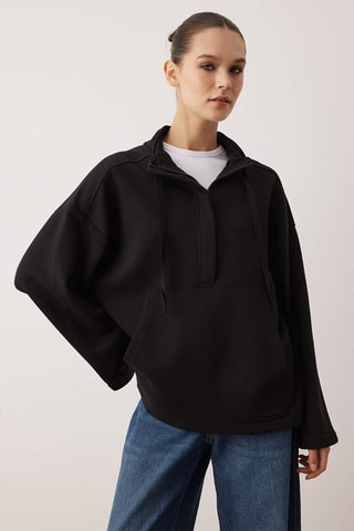 Sweat oversize - Preto