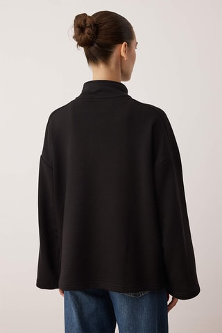 Sweat oversize - Preto