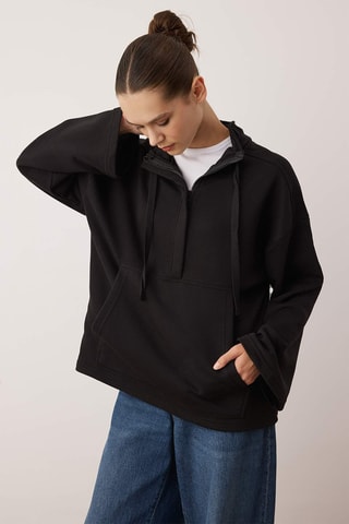 Sweat oversize - Preto