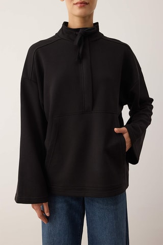 Sweat oversize - Preto