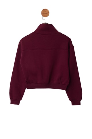 Sweat regular - Bordô