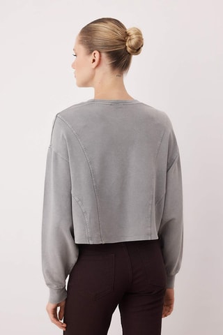 Sweat regular - Cinzento