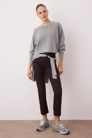 Sweat regular - Cinzento