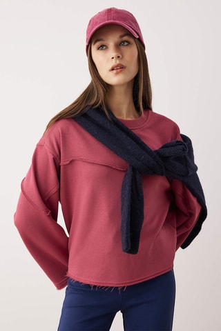 Sweat relaxed - Rosa-velho