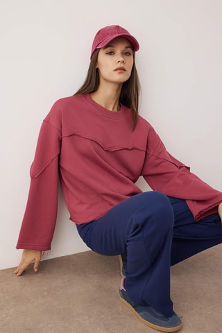 Sweat relaxed - Rosa-velho