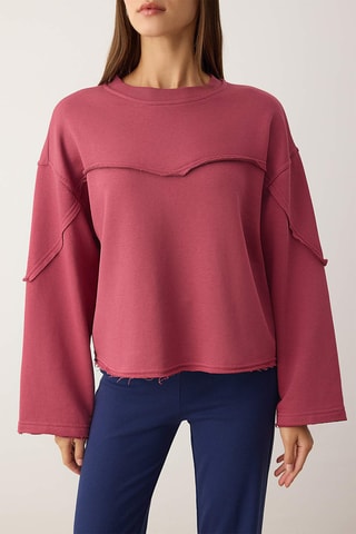 Sweat relaxed - Rosa-velho