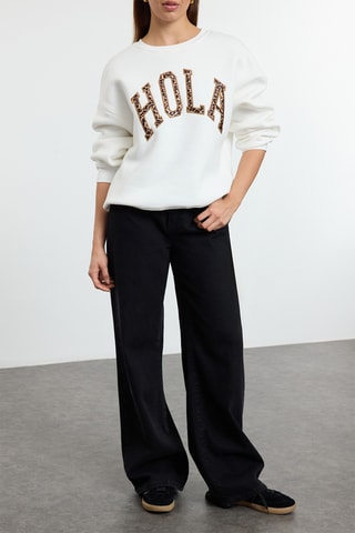 Sweat regular - Branco