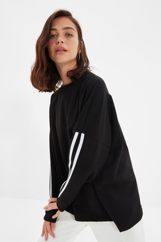 Sweat oversize - Preto
