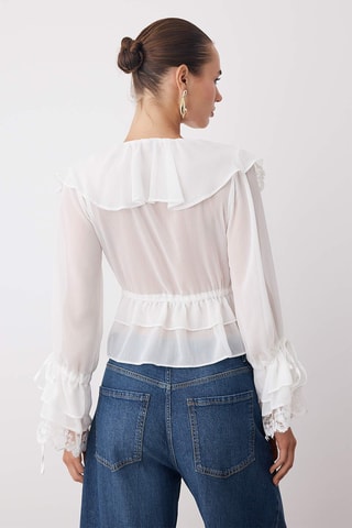 Camisa regular - Branco