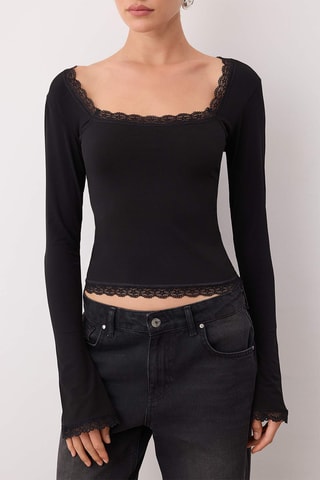 Top slim - Preto
