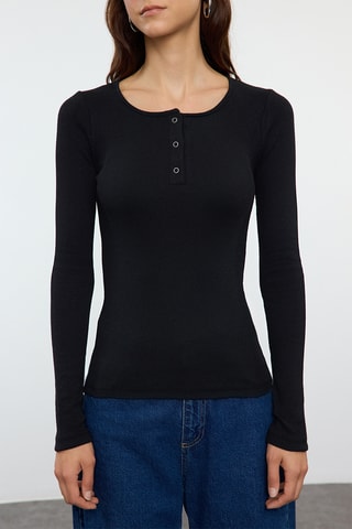 Top slim - Preto