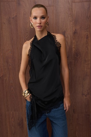 Top relaxed - Preto