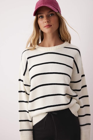 Camisola oversize - Branco