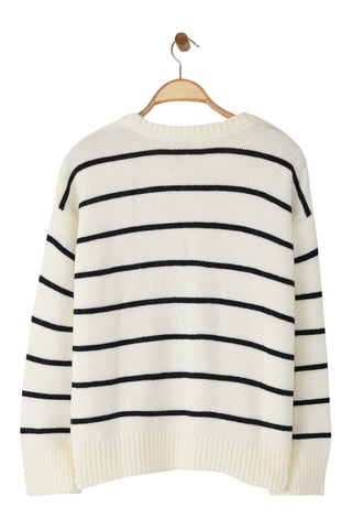 Camisola oversize - Branco