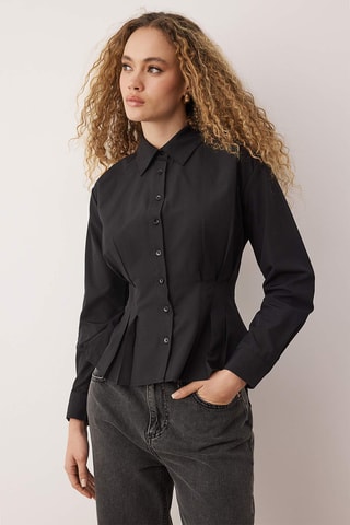 Camisa slim - Preto