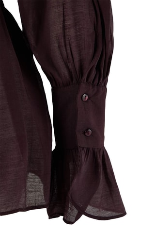 Camisa regular - Bordô