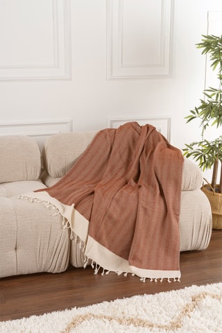 Bankkleed Baliksirti - Steenrood