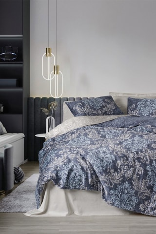 Katoensatijnen Overtrekset 83 Draad/cm² Owen - Beige