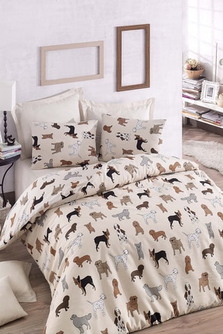 Parure de couette Havhav Crème