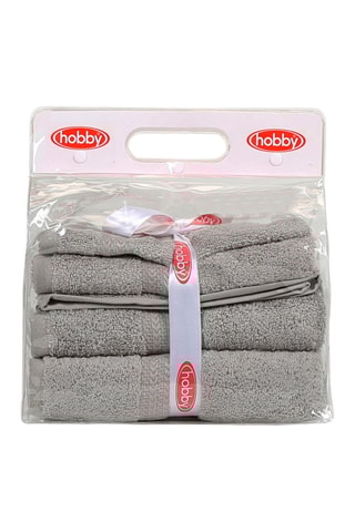 3 serviettes Rainbow Gris