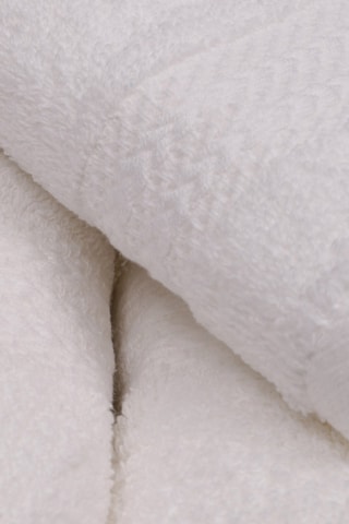 3 Handdoeken Rainbow Wit