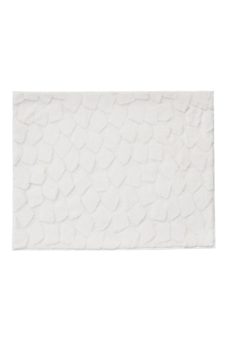 2 Badmatten Rabbit - Ecru - 60 x 100 cm en 50 x 60 cm