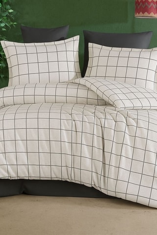 Katoenen Overtrekset 127 Draad/cm² - Wit