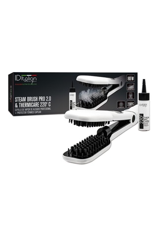 Stoomborstel Steam Brush Pro 2.0 en Thermische Bescherming 40 ml