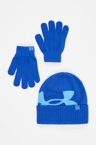 Bonnet et gants - Bleu roi