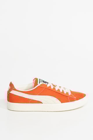 Baskets en nubuck - Orange