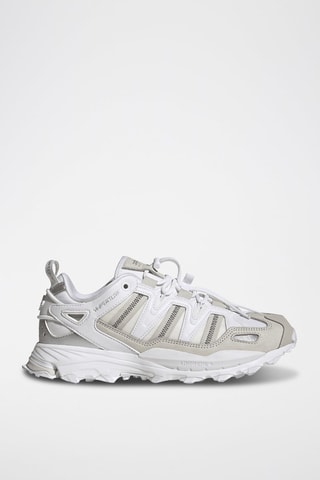 Sneakers en nubuck Hyperturf - Blanc et argenté