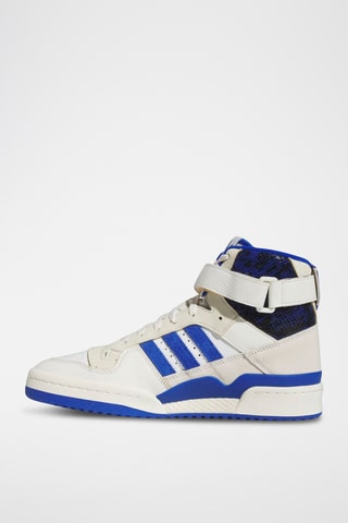 Baskets montantes en cuir Originals Forum - Blanc - Adidas