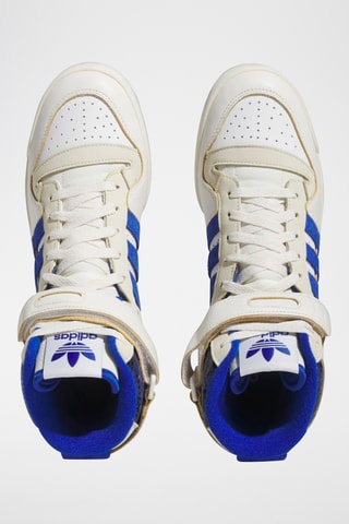 Baskets montantes en cuir Originals Forum - Blanc - Adidas
