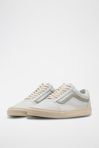 Baskets en nubuck Old Skool - Blanc - Vans