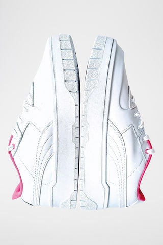 Baskets plateformes en cuir Cali Dream - Blanc - Puma