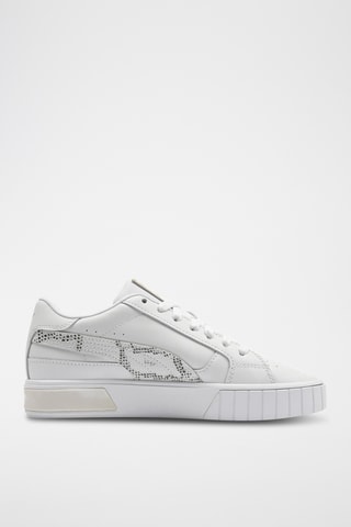 Baskets en cuir Cali Star Snake - Blanc - Puma