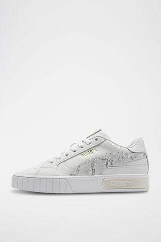 Baskets en cuir Cali Star Snake - Blanc - Puma