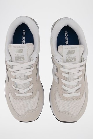 Baskets 574 - Blanc et taupe