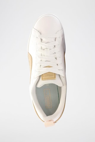 Baskets plateformes en cuir Mayze - Blanc - Puma