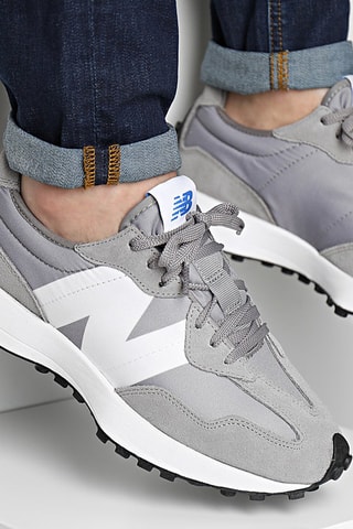 Baskets en nubuck 327 - Gris - New Balance