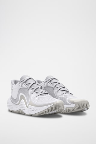 Chaussures de basketball Spawn 6 Mid - Blanc