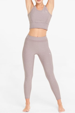 Débardeur court Studio yogini luxe - Violet - Puma
