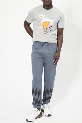 Pantalon de survêtemen Rekive Placed - Gris