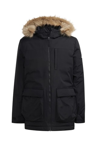 Parka à capuche Utilitas Noir